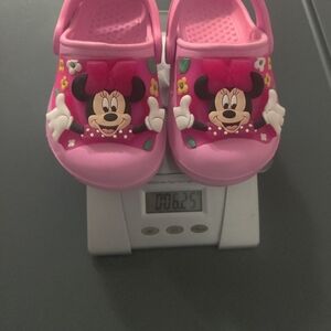 Disney Kids Pink Minnie Mouse Sandals